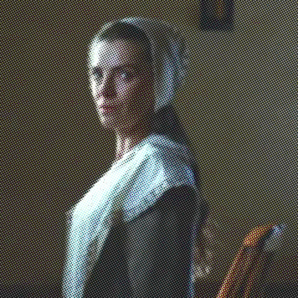 Portrait of Sarah Westcott Warren in period dress